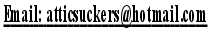 For Attic cleaning and vacuuming, insulation removal and insulation installation email Attic Suckers Sydney